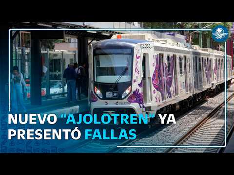 A casi tres semana de la inauguración, falla el Tren Ligero “El Ajolote” thumbnail