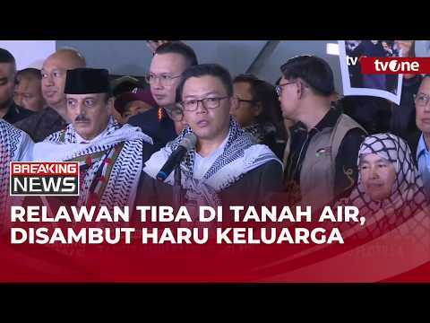 Tangis Haru Menyabut Kepulangan Relawan Kemanusiaan Ke Tanah Air | Breaking News thumbnail