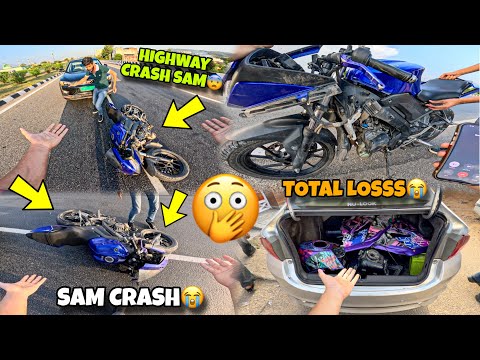 Sam Crashed on Highway? R15 Total loss Kardi sam ne? Where is Sam ?? thumbnail