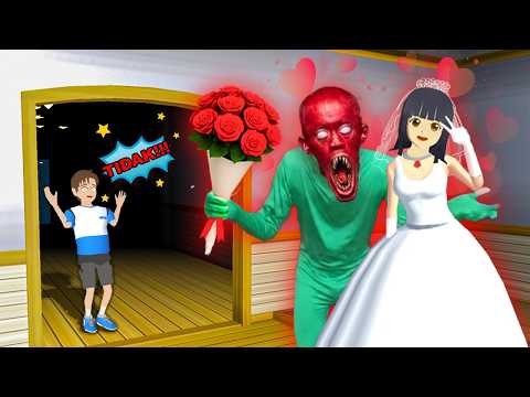 MIO MENIKAH DENGAN KENAPA NYAK? ? Yuta Gamau Punya Saudara Alien Botak | Sakura School Simulator thumbnail