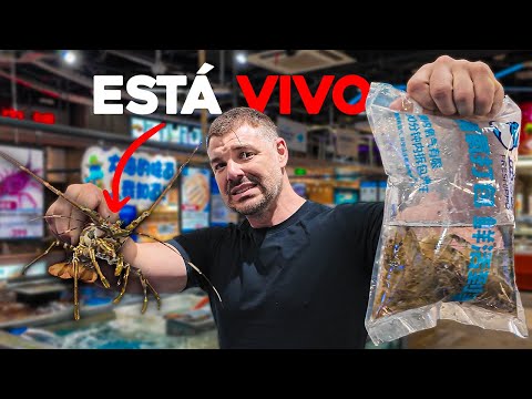 Así es un SUPERMERCADO en CHINA 🤯 🇨🇳 *La COMPRA del FUTURO* thumbnail
