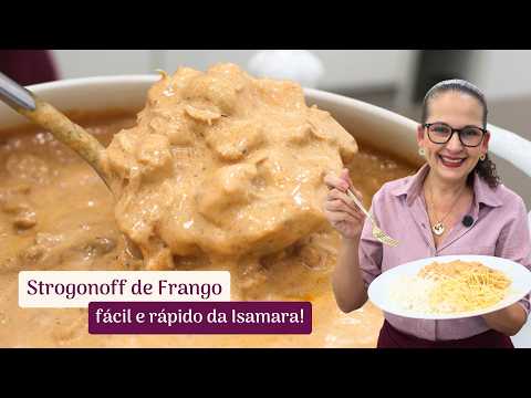 STROGONOFF DE FRANGO SIMPLES E FÁCIL DA ISAMARA! - Isamara Amâncio thumbnail