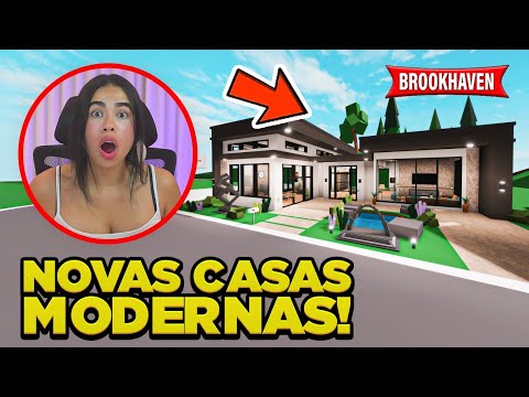 ATUALIZAÇÃO DAS NOVAS CASAS MODERNAS EM BROOKHAVEN  thumbnail