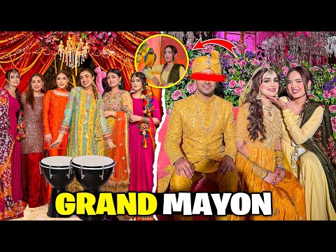Friend Ki Grand Mayoun Night?♥️Toofan Sy Decor Kharab Hogia??Special Dance Performances??|Sistrology thumbnail