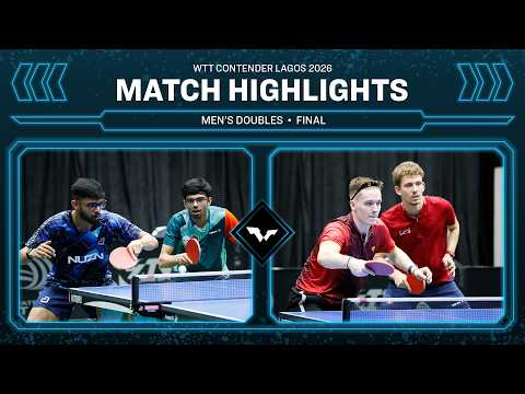 Thakkar /Shah vs Chirita/Istrate | MD Final | #WTTLagos 2026 thumbnail