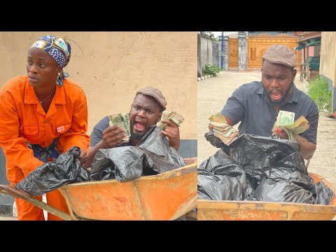 SHE FOUND MONEY INSIDE A TRASH BAG thumbnail