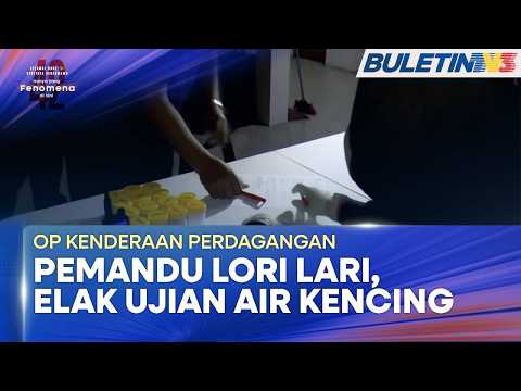 OP KENDERAAN PERDAGANGAN | Pemandu Lori Lari Selepas Diarah Jalani Ujian Saringan Air Kencing (BU) thumbnail