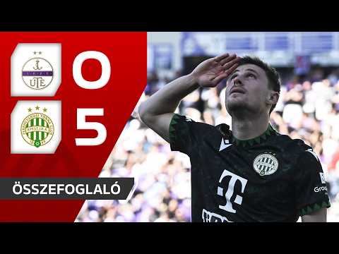 Fizz Liga: Újpest FC–Ferencvárosi TC 0–5 | összefoglaló thumbnail