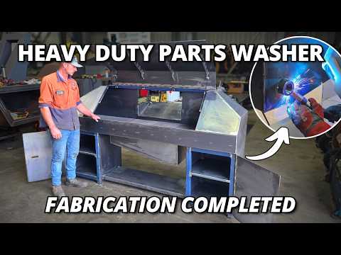 Finishing the Fabrication on the HEAVY DUTY Parts Washer | Part 3 thumbnail