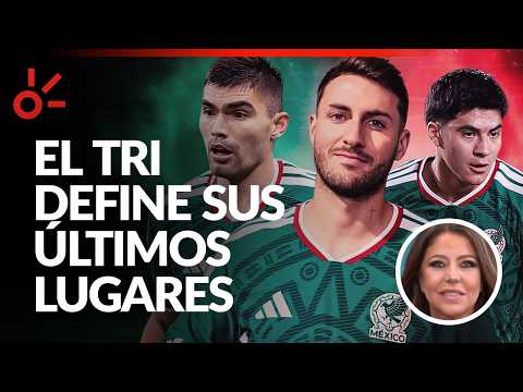La selección mexicana, definiendo los ÚLTIMOS LUGARES en la lista mundialista thumbnail