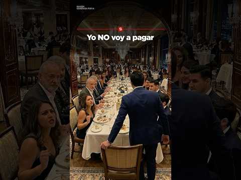 Dejó a su cita con una cuenta de 3,100 dólares porque llevó a 23 familiares a la cena thumbnail