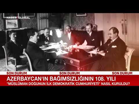 "Bir Kere Yükselen Bayrak Bir Daha İnmez" Azerbaycan Bağımsızlığının 108. Yılını Kutluyor thumbnail