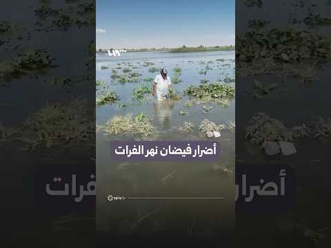 الأضرار التي تسبب بها فيضان نهر الفرات في عدة قرى بريف دير الزور thumbnail