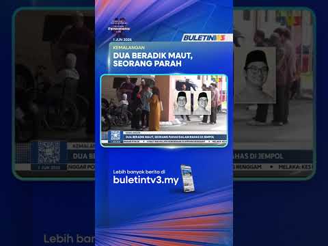 KEMALANGAN | Dua Beradik Maut, Seorang Parah Dalam Nahas Di Jempol thumbnail