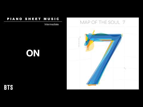 PIANO SHEET MUSIC : BTS (방탄소년단) ‘ON’ | Intermediate thumbnail