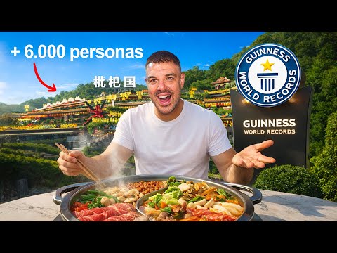 COMIENDO en el RESTAURANTE MAS GRANDE DEL MUNDO *Los chinos están locos* thumbnail
