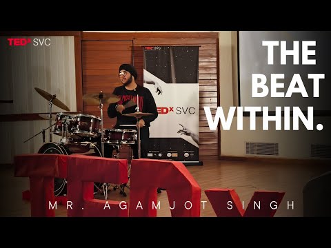 The Beat Within | Agamjot Singh | TEDxSVC thumbnail