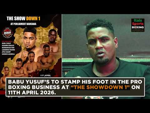 ? Exclusive Interview: Babu Yusuf on His First Pro Boxing Event. #BabuYusuf thumbnail