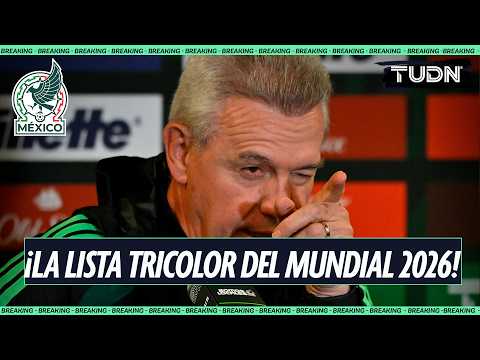 ¡ÚLTIMO MOMENTO! 🔥⚽️ La LISTA FINAL de la Selección de México para el Mundial 2026 thumbnail