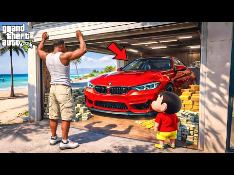 GTA 5 : Franklin & Shinchan Found a Secret Garage!? | GTA 5 Bangla Gameplay thumbnail