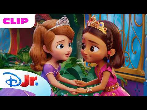 Sofia Makes New Royal Friends | Sofia the First: Royal Magic | @disneyjr thumbnail