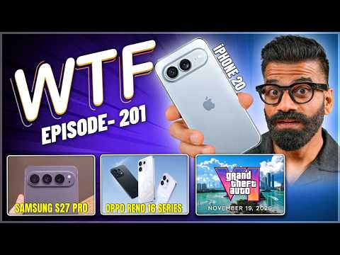 20th Anniversary iPhone | Galaxy S27 Pro | GTA 6 Delay | Oura 5 | Episode 201 | Technical Guruji🔥🔥🔥 thumbnail