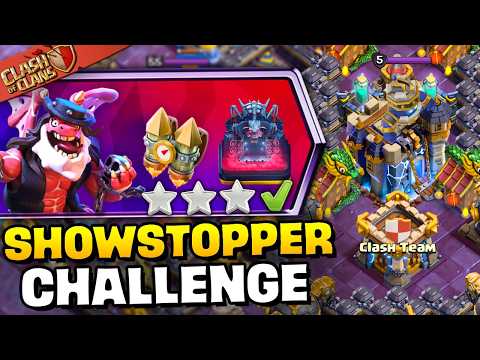 Easily 3 Star the Showstopper Challenge (Clash of Clans) thumbnail