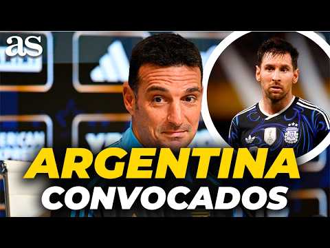 ¿Leo Messi? CONVOCATORIA OFICIAL de Argentina para el MUNDIAL 2026 | GRANDES AUSENCIAS thumbnail