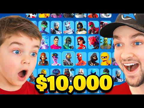 I Upgraded My SON’s Fortnite Account! thumbnail