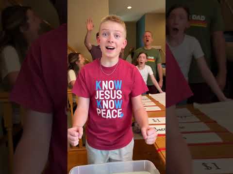 Paper Towel Mystery Game! #family #challenge #game thumbnail
