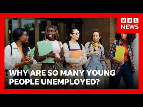 More than one million young people in UK not in work or education | BBC News thumbnail