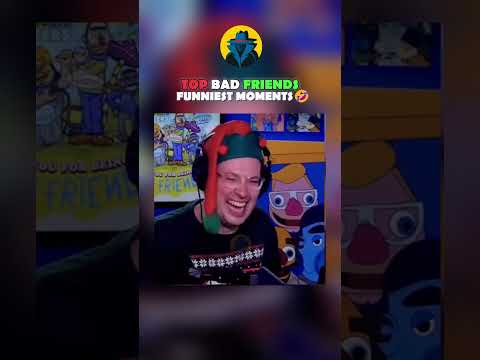 Bad Friends Funniest Moments🤣 #viralvideo #funny #interestingclips #viralshort #podcast #badfriends thumbnail