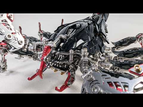 Next-Level Mechanical Scorpion With Magnetic Lights! thumbnail
