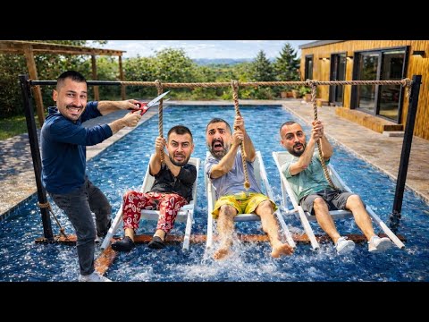BUZ DOLU HAVUZA SON DÜŞEN KAZANIR thumbnail