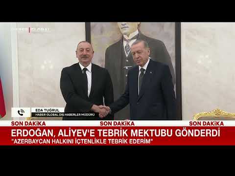 Erdoğan Aliyev'e Tebrik Mektubu Gönderdi "Azerbaycan'ın Güçlenmesinden Gurur Duyuyoruz" thumbnail