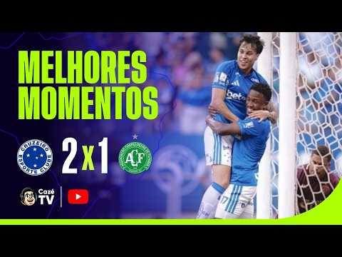 MELHORES MOMENTOS: CRUZEIRO 2 X 1 CHAPECOENSE | BRASILEIRÃO 2026 | 17ª RODADA thumbnail