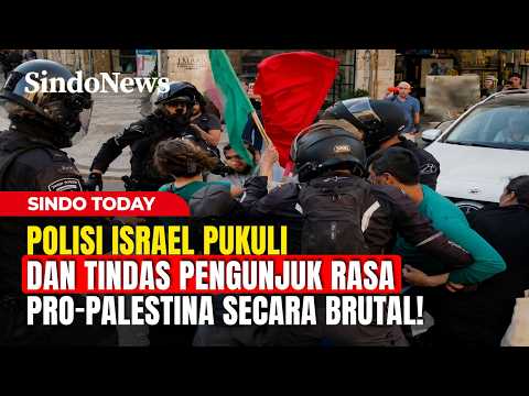 Polisi Israel Pukuli dan Tindas Pengunjuk Rasa Pro-Palestina Secara Brutal! | Sindo Today | 17/05 thumbnail