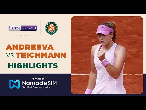 Mirra Andreeva vs Jil Teichmann | Roland-Garros 2026 | Match Highlights thumbnail