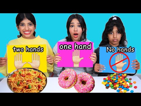 एक हाथ Vs दो हाथ Vs बिना हाथ का चैलेंज ! शफा Vs ग़ज़ल और सोसो thumbnail