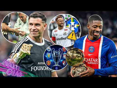 ¡Dibu jugó con dedo roto! | ¿Dembélé repite BdO? | "Neymar lesionado" | ¿6 ingleses en Champions? thumbnail