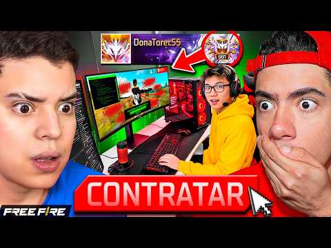 ¡PAGAMOS MUCHO DINERO PARA SUBIR NUESTA CUENTA A GRAN MAESTRO EN FREE FIRE! * RANKERO PROFESIONAL * thumbnail