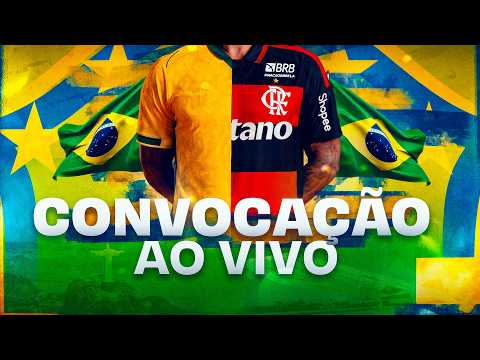 ? AO VIVO: CONVOCAÇÃO DA SELEÇÃO BRASILEIRA PARA A COPA DO MUNDO 2026 thumbnail