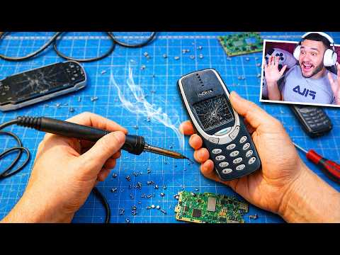 RESTAUREI UM CELULAR ANTIGO ABANDONADO! Restory thumbnail