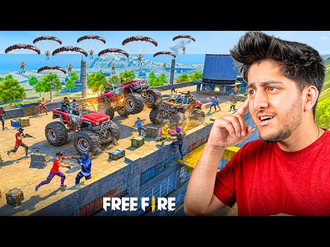 Factory Challenges After 4 Years 😍 49 Players On Factory Roof Only For Booyah - Free Fire thumbnail