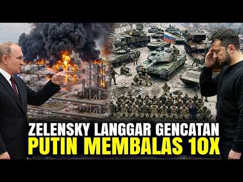 BALAS DENDAM PALING SADIS! Putin Hancurkan Depot Migas Terbesar & Pamerkan Tank Leopard Hasil Sitaan thumbnail
