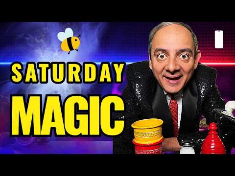 SATURDAY MAGIC SHOW! 🎩 Can you believe this? thumbnail