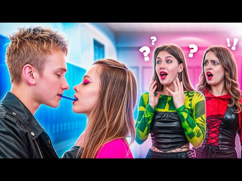 فتى سيء يقع في حب فتاة جديدة في المدرسة! فتى سيء ضد صديقه المقرب! thumbnail