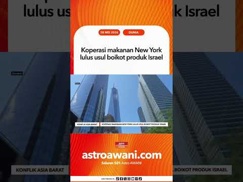 Koperasi makanan New York lulus usul boikot produk Israel thumbnail