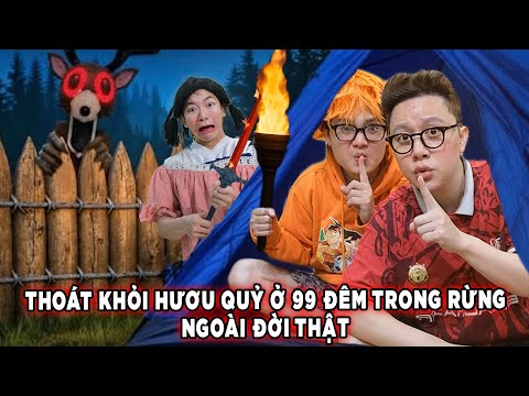 Thoát Khỏi Hươu Quỷ Ở 99 Nights In The Forest Roblox Ngoài Đời Thực thumbnail