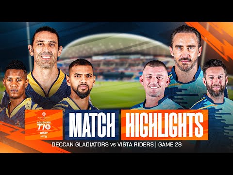 2025 Abu Dhabi T10 I Match 28 Highlights: Vista Riders vs Deccan Gladiators | Season 9 thumbnail